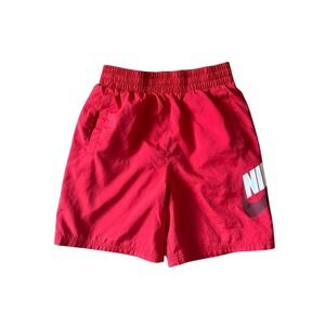 Nike Kids' Sportswear Club Woven Shorts Red size Large